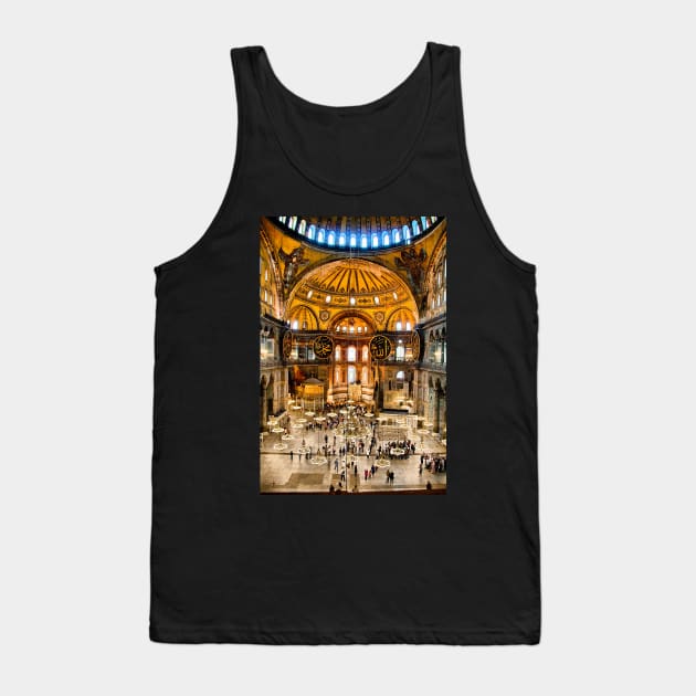 Turkey. Istanbul. Hagia Sophia. Interior. Tank Top by vadim19